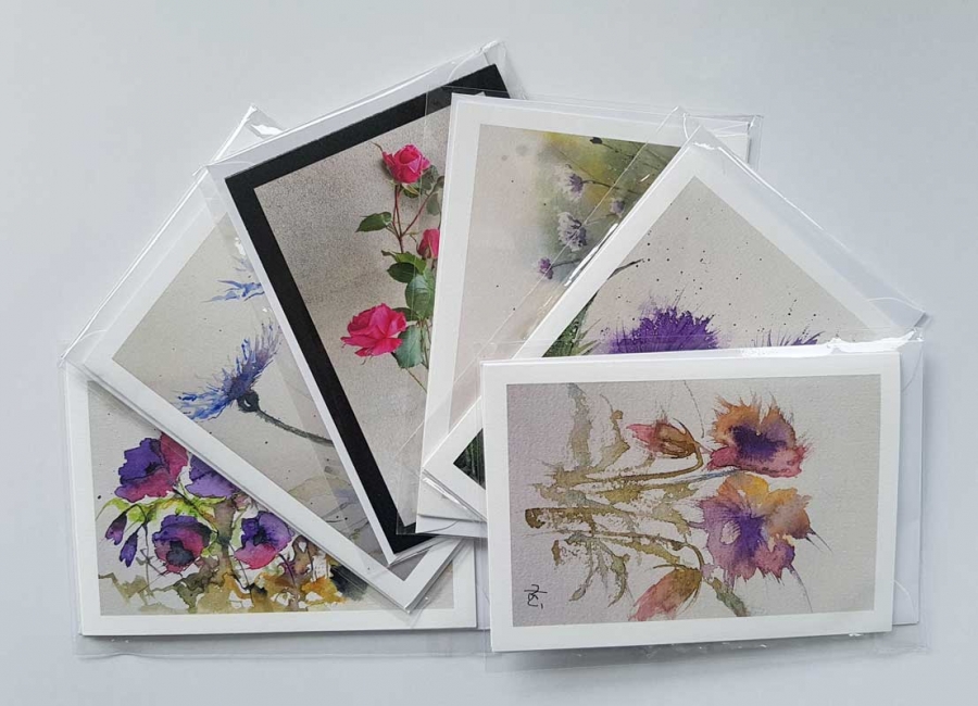 Devon Cottage Cards image