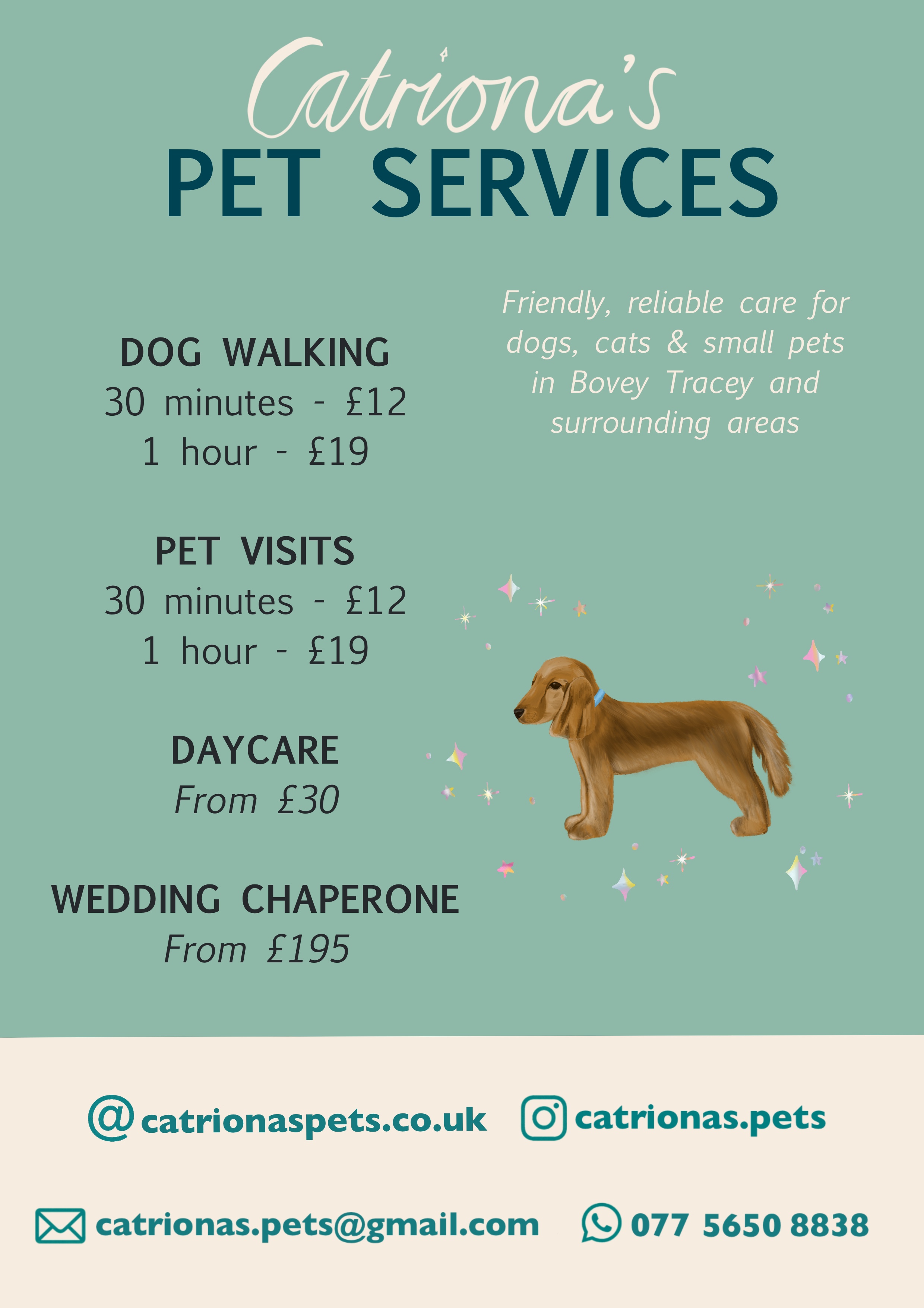 Catriona's Pet Services image
